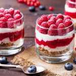 Tiramisu aux framboises et aux mendiants